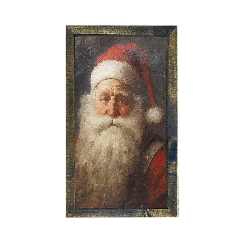 Santa portrait 4-Vertical frame