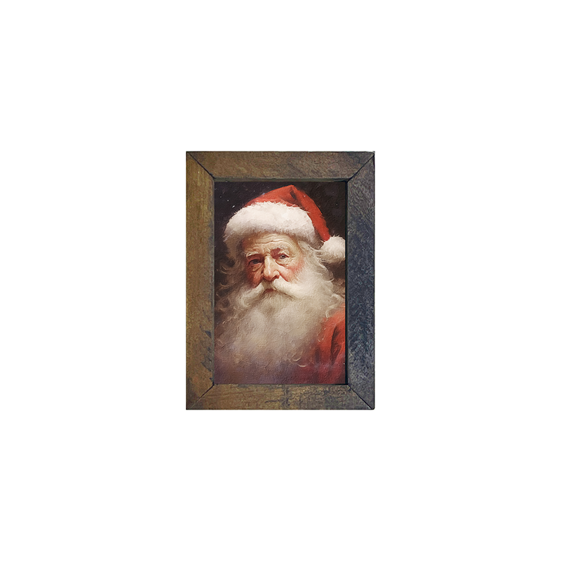 Santa portrait 6-Vertical frame