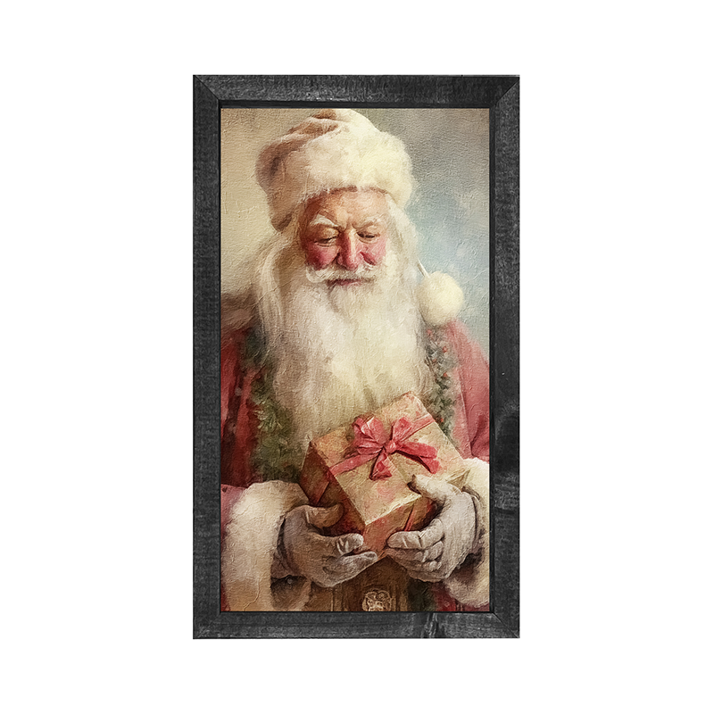 Old world Santa 4-Vertical frame