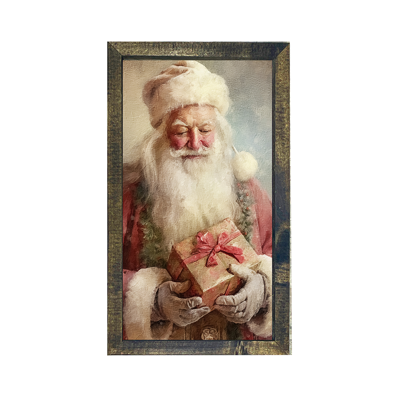 Old world Santa 4-Vertical frame