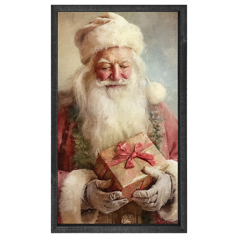 Old world Santa 4-Vertical frame