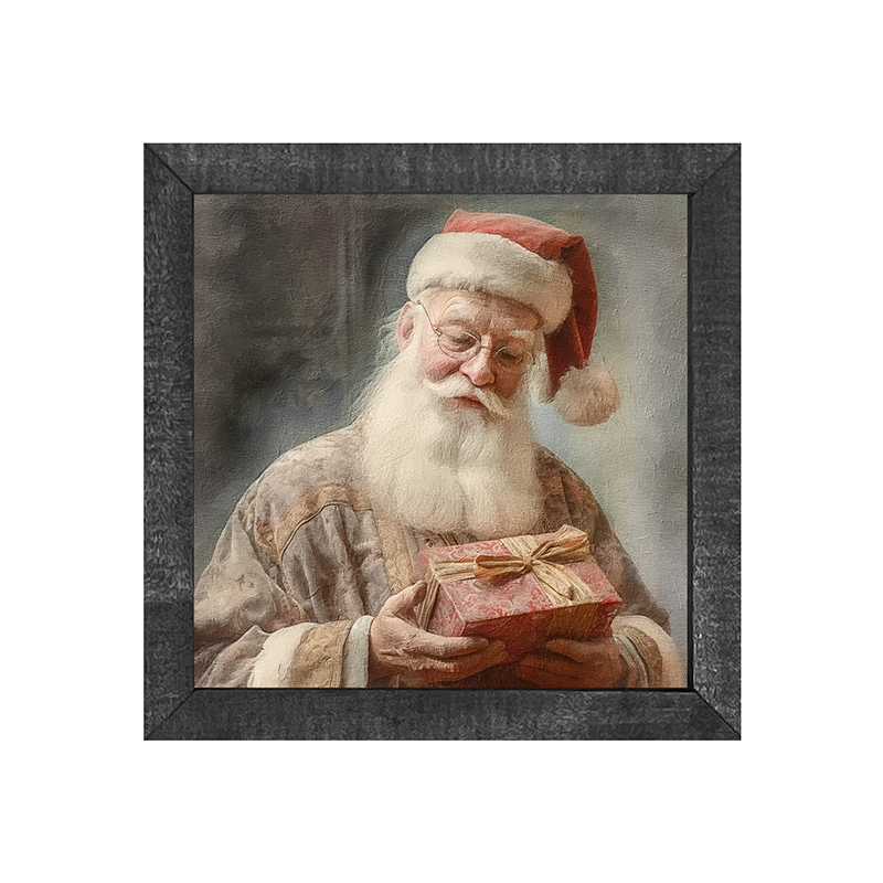 Old world Santa with glasses