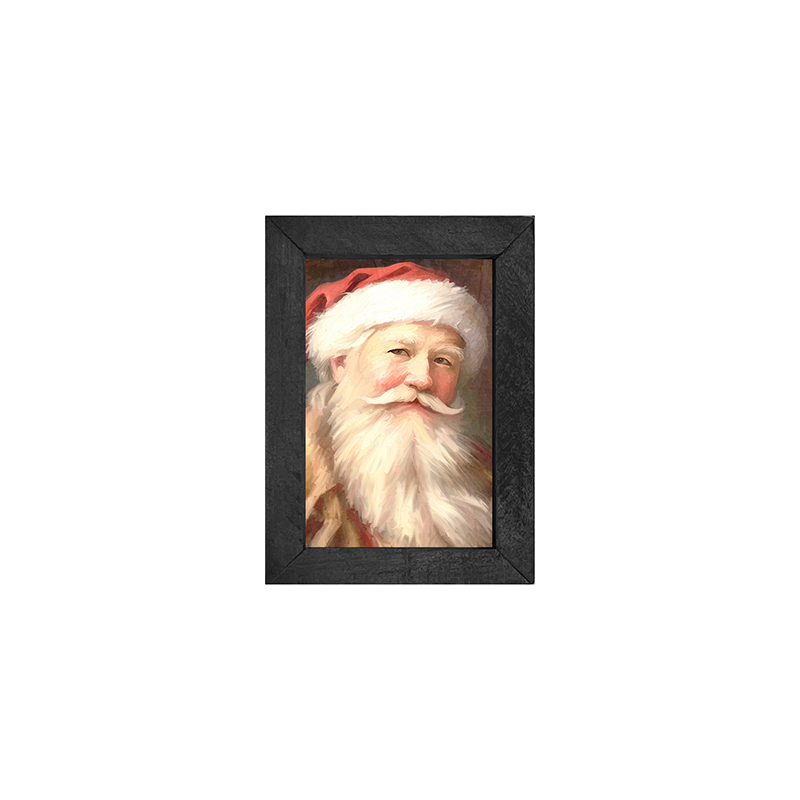 Santa portrait 13 - Vertical Frame