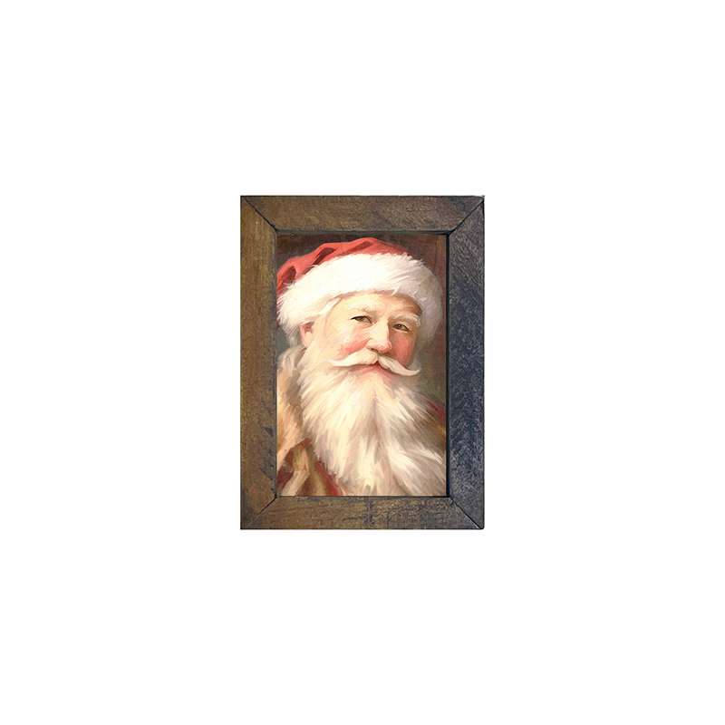 Santa portrait 13 - Vertical Frame