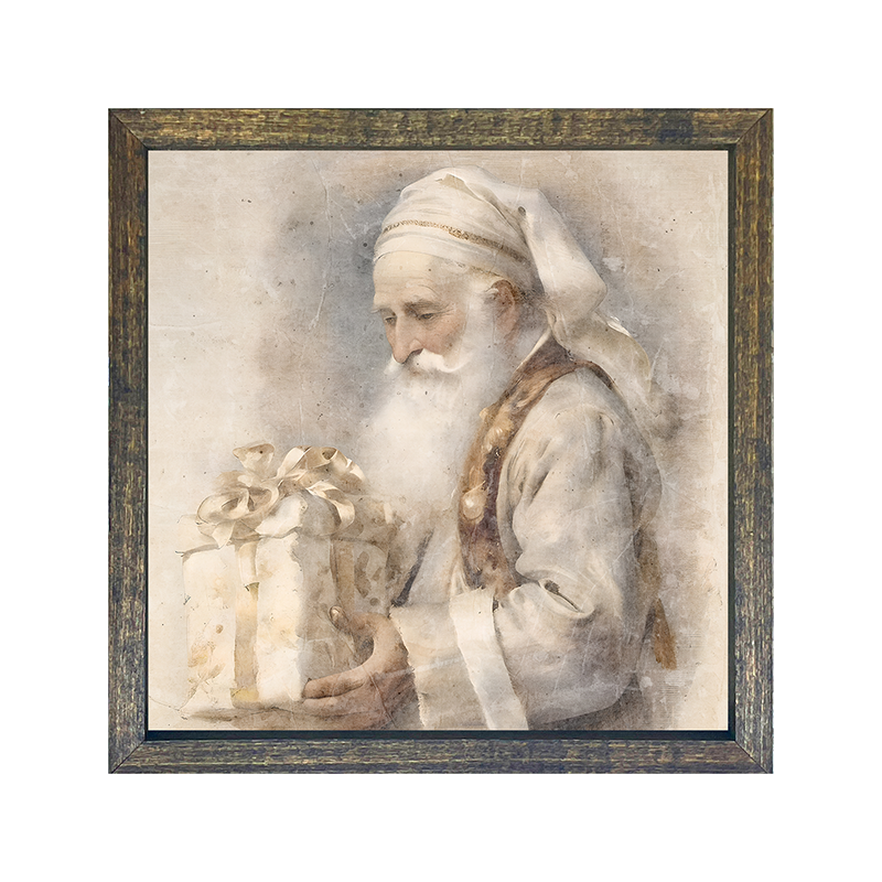 White Background Santa 1