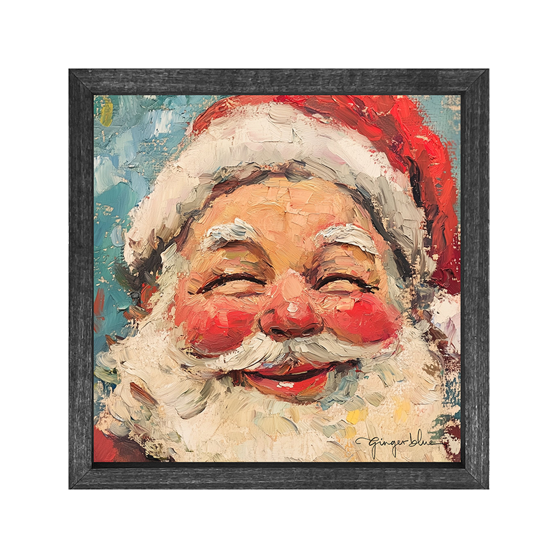 Santa with Rosey Cheeks