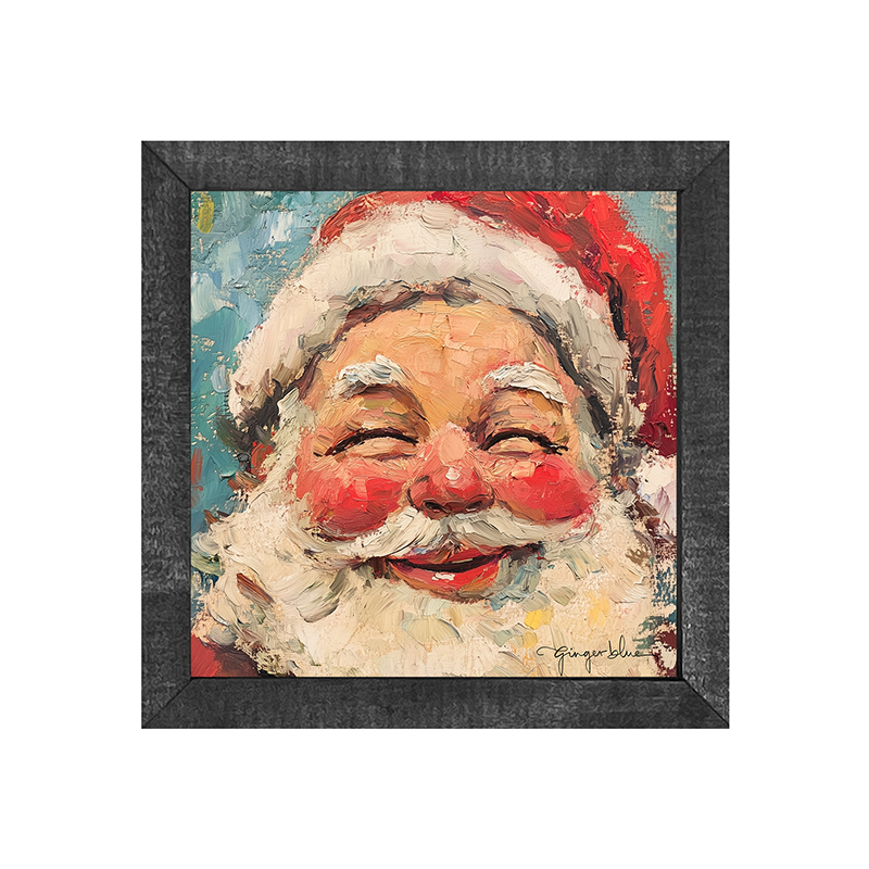 Santa with Rosey Cheeks