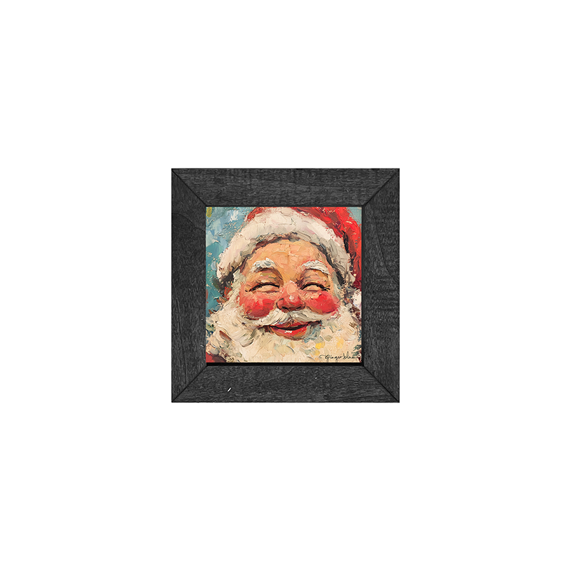 Santa with Rosey Cheeks