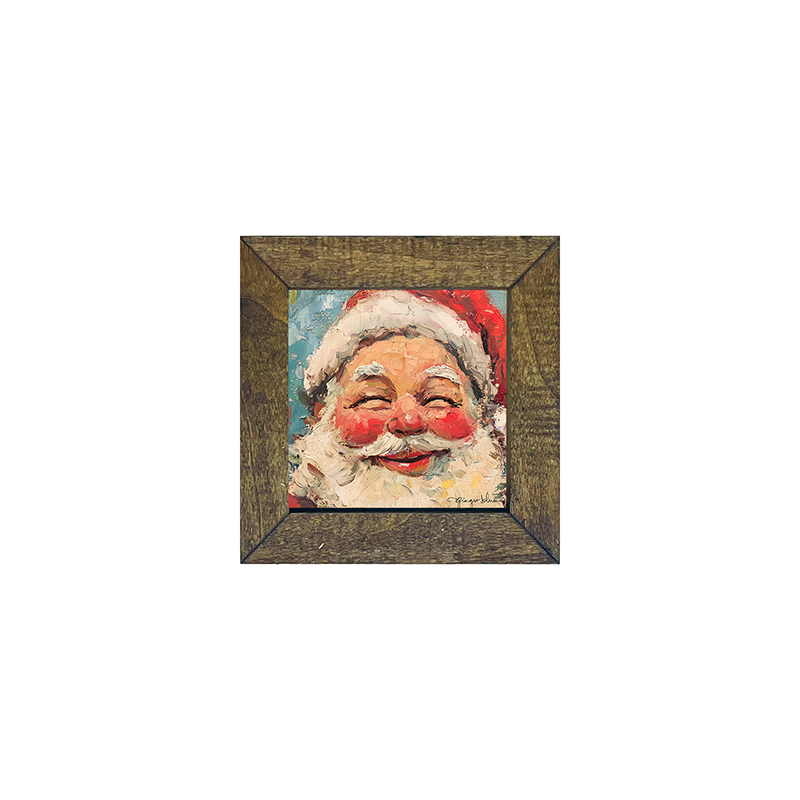 Santa with Rosey Cheeks