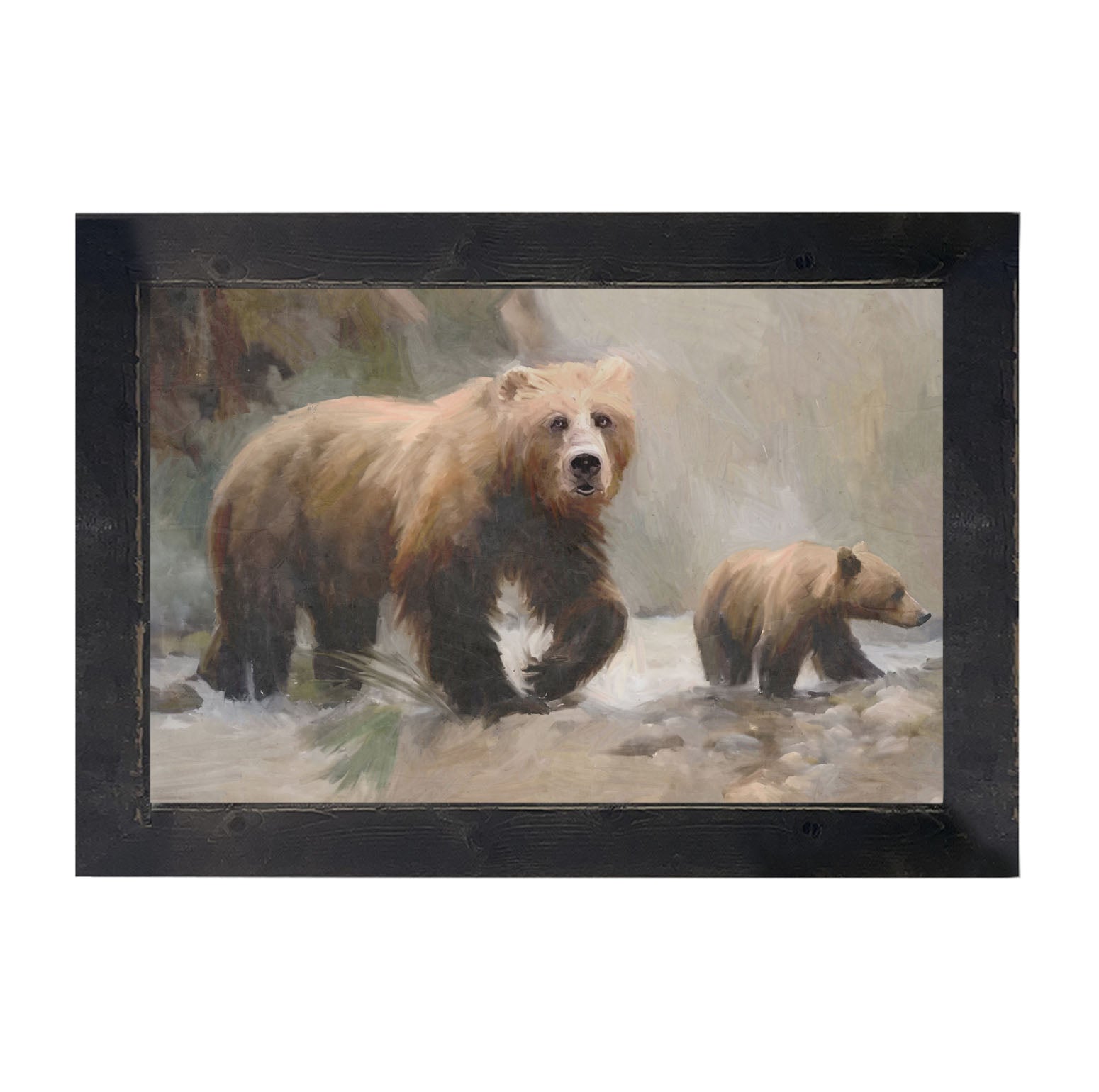 Brown Bear with Cub