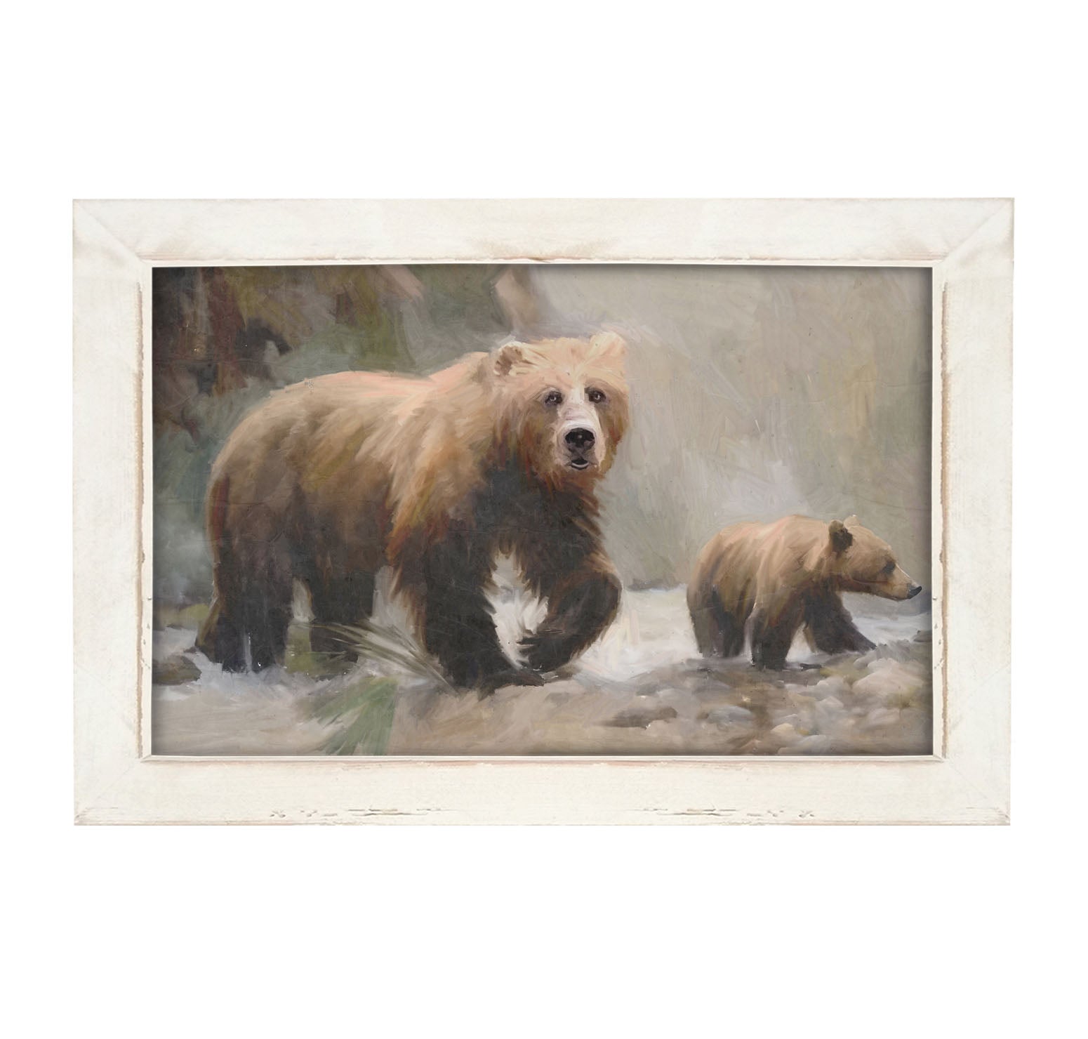 Brown Bear with Cub