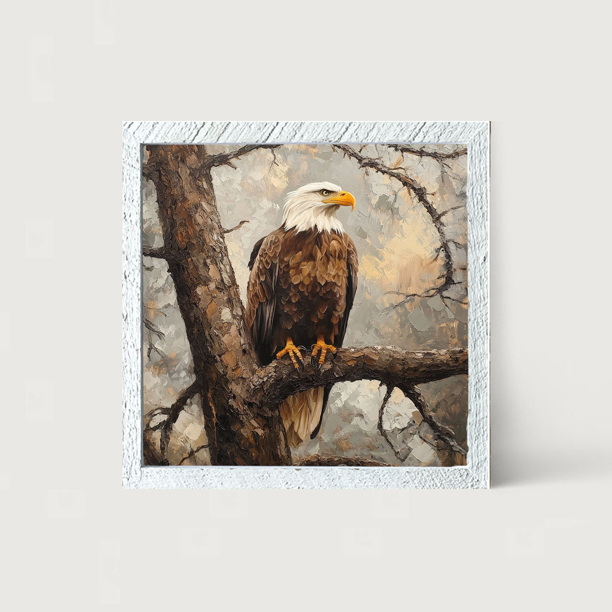 Perched Eagle