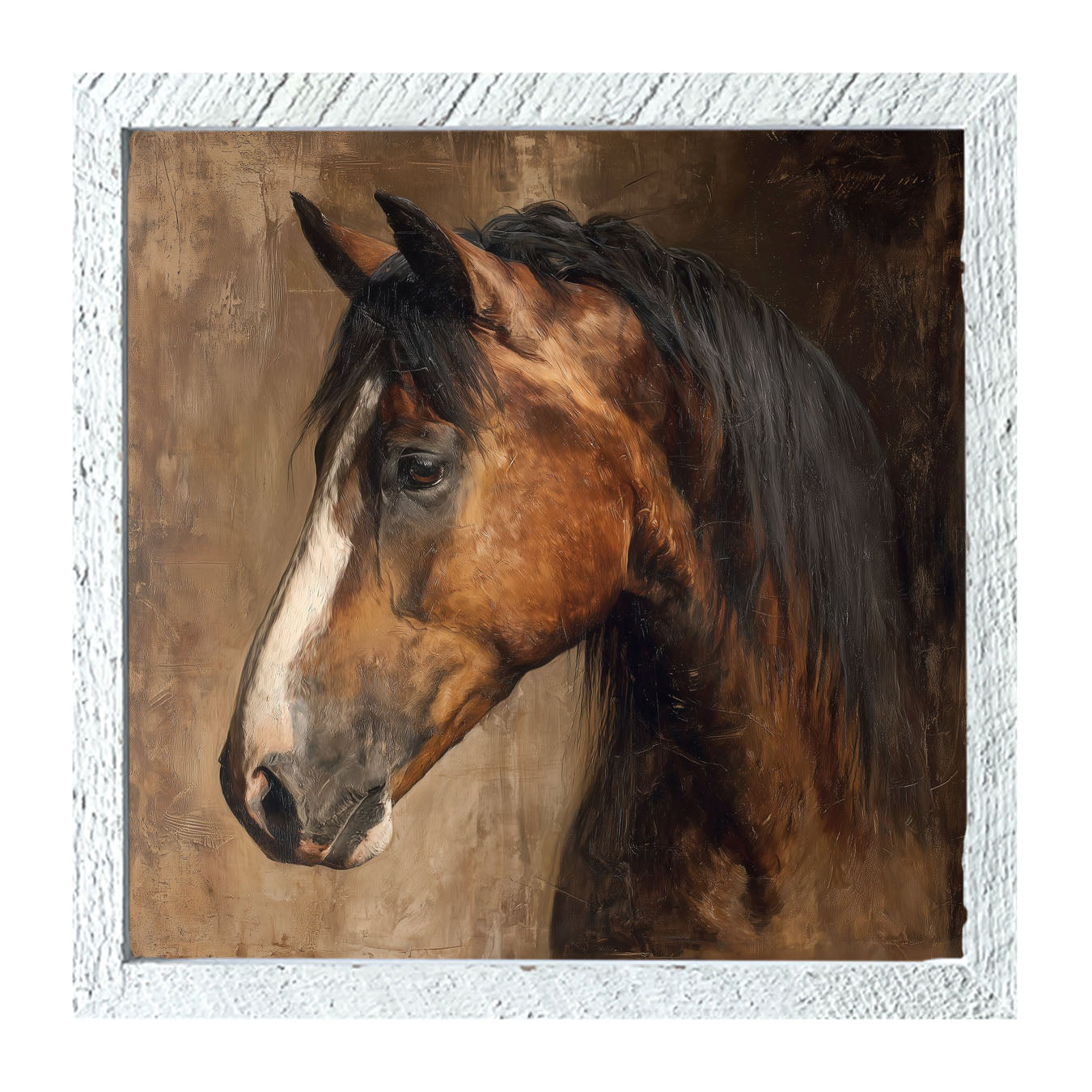 Horse Portrait - Framed Art