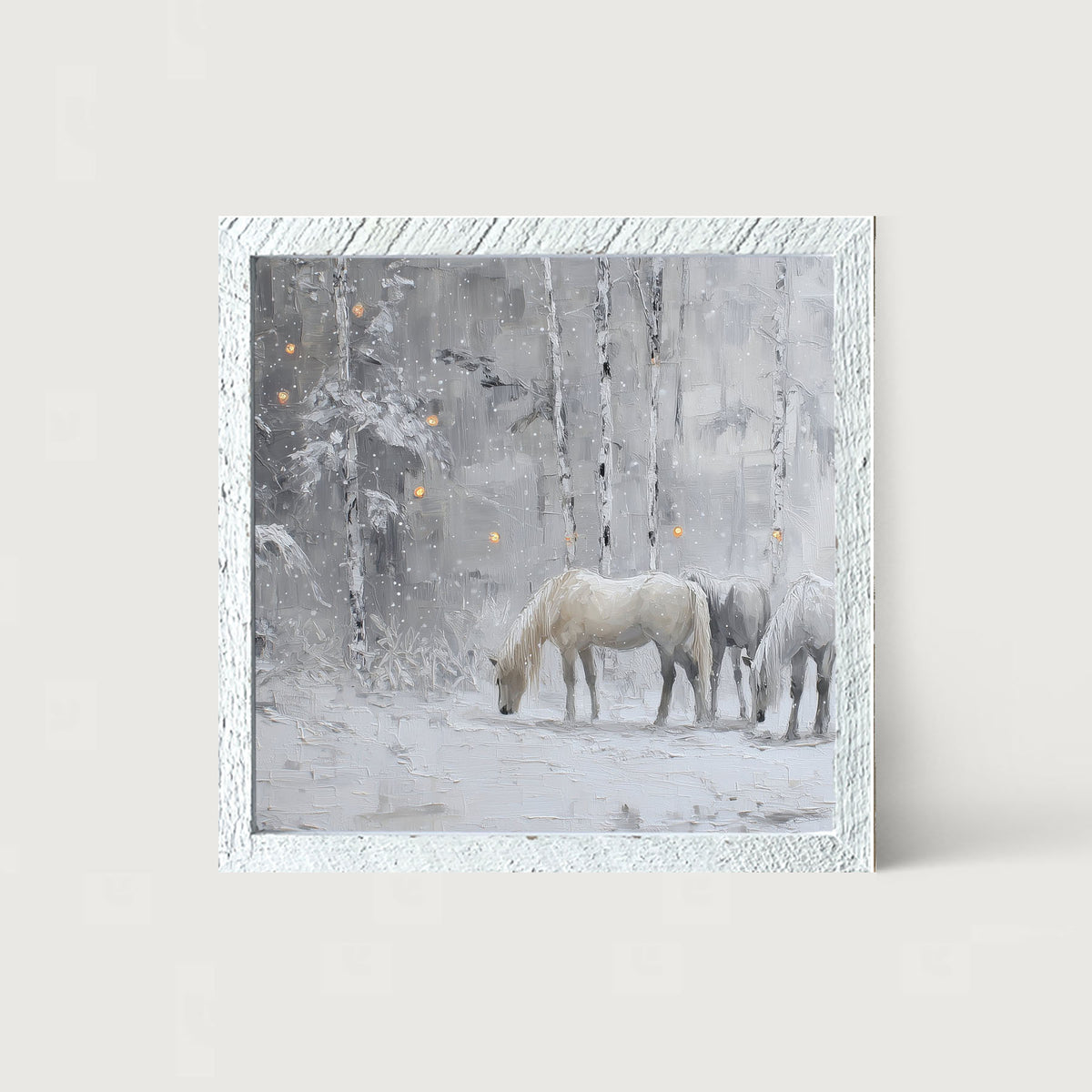 Horses in the Snow