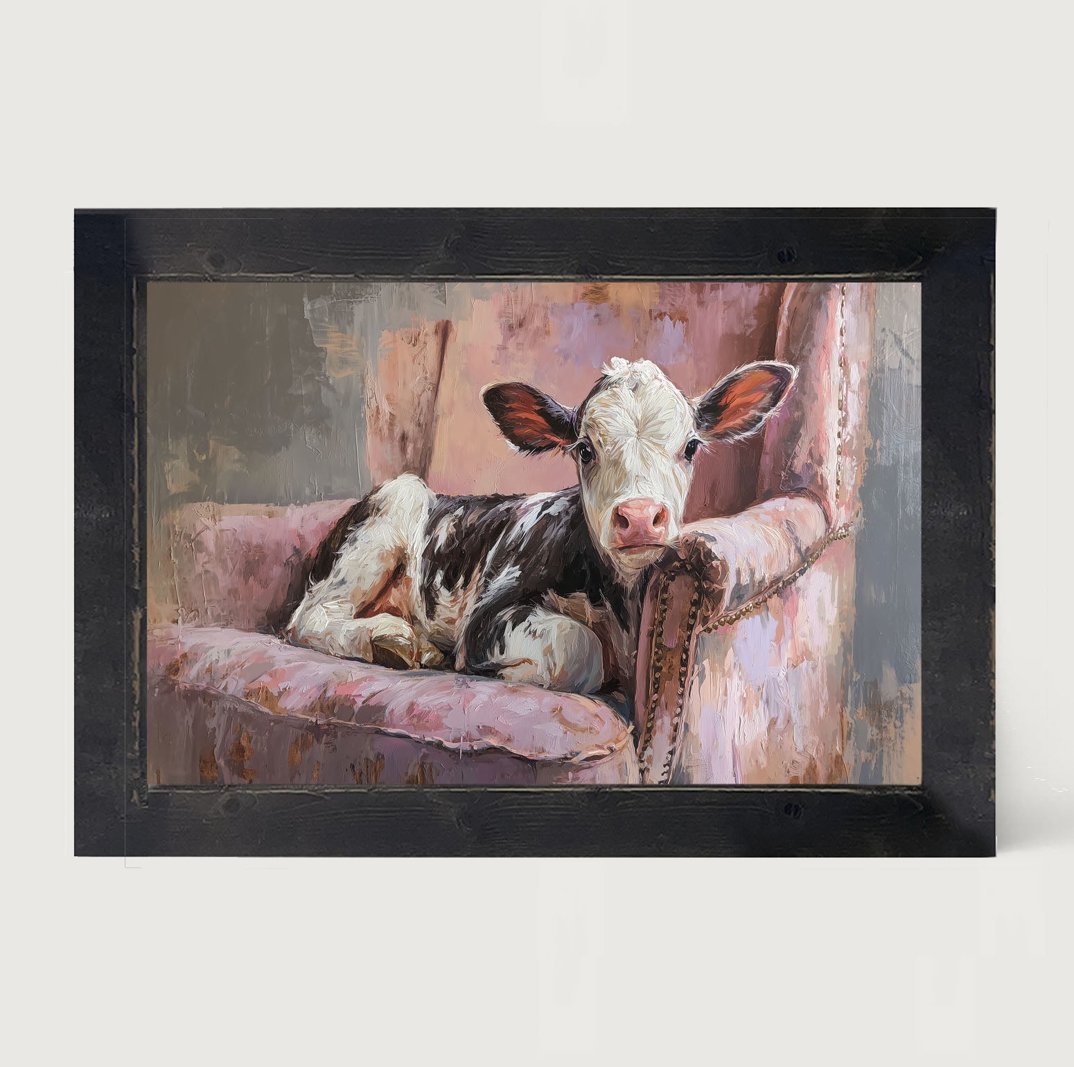Armchair with Cow