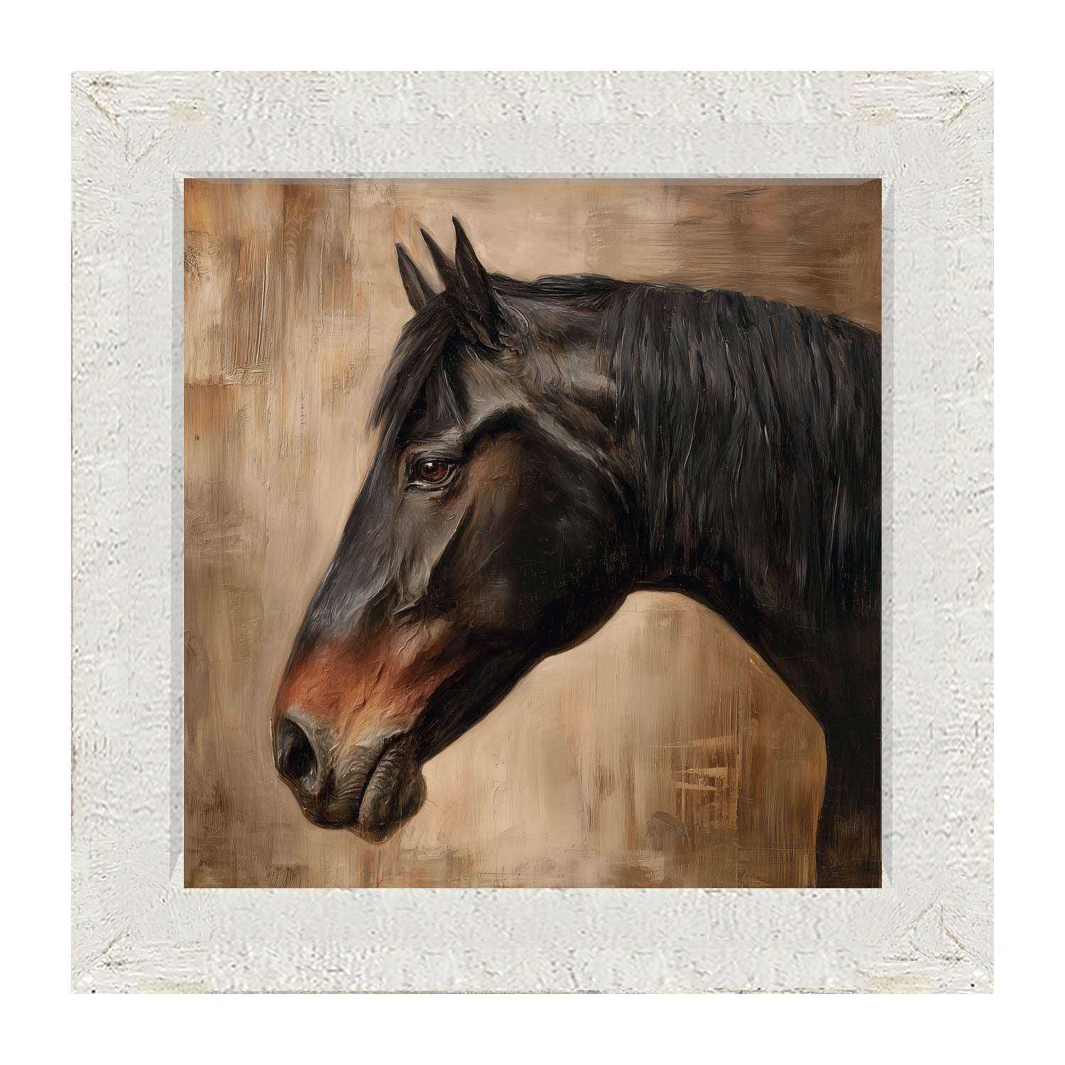 Peaceful Horse - Framed Art