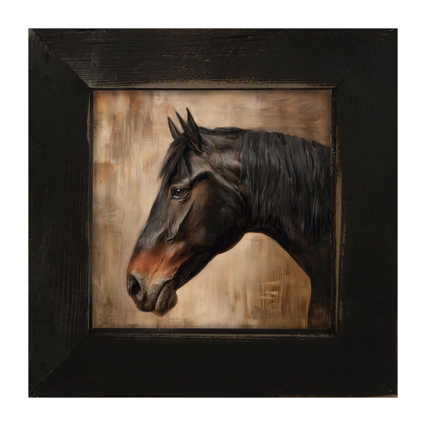 Peaceful Horse - Framed Art