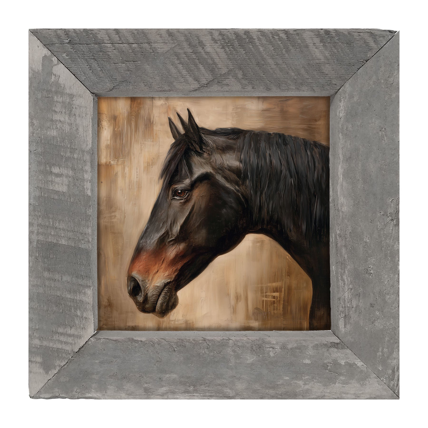 Peaceful Horse - Framed Art