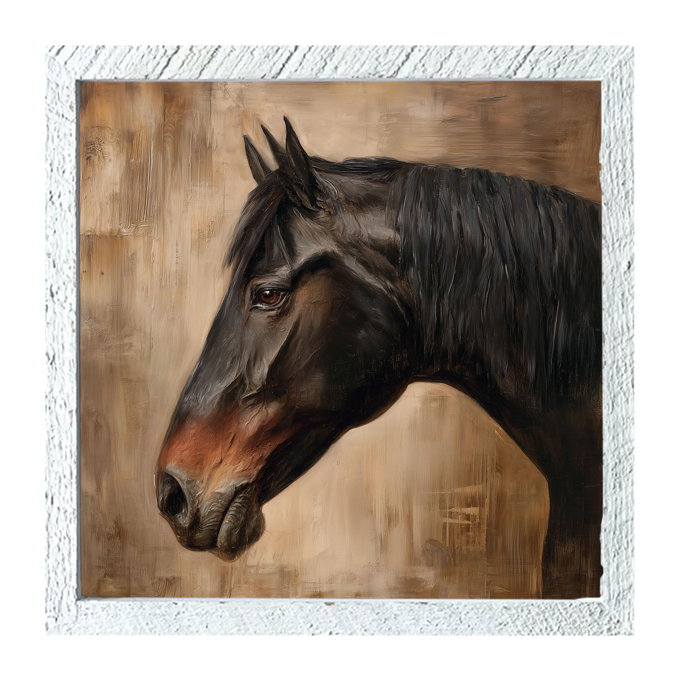 Peaceful Horse - Framed Art