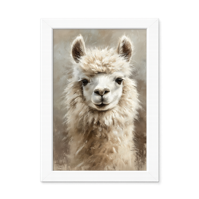 Farm Life Portrait - Alpaca