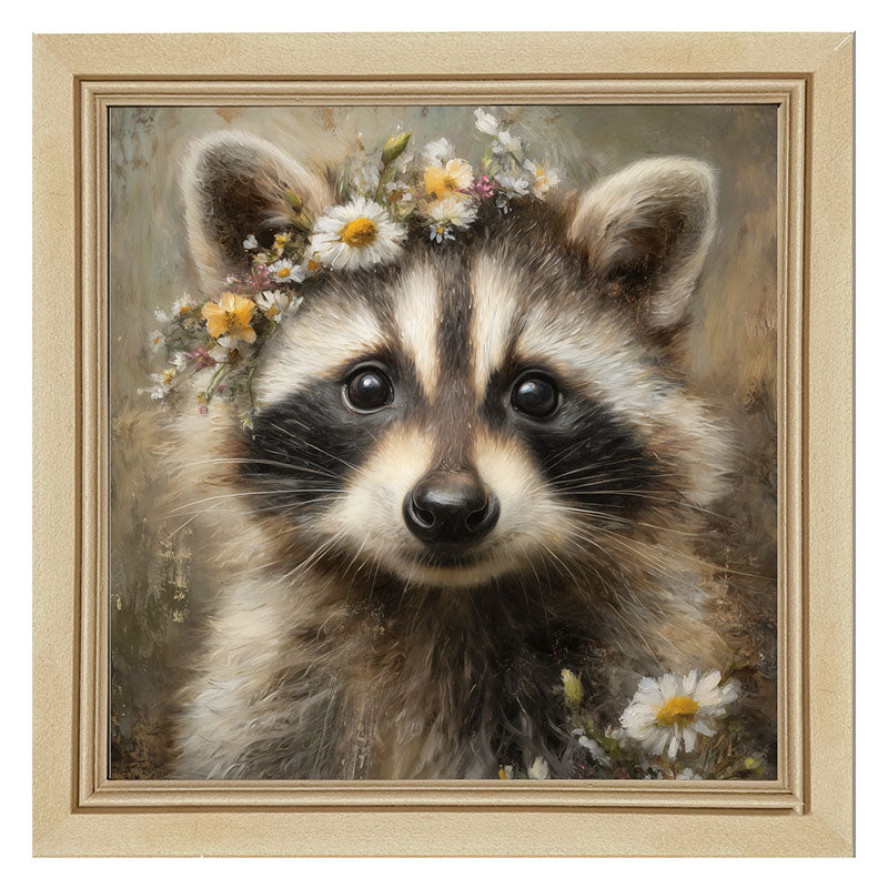 Spring Season Raccoon