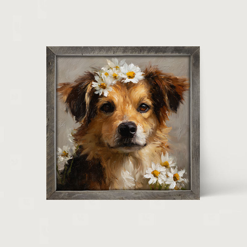 Spring Season Tan Dog