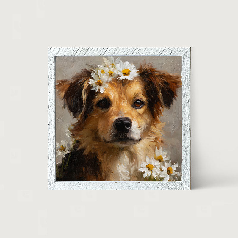 Spring Season Tan Dog