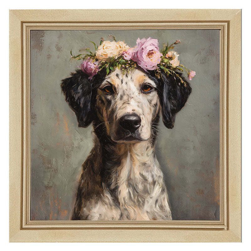 Spring Season Black-Eared Dog