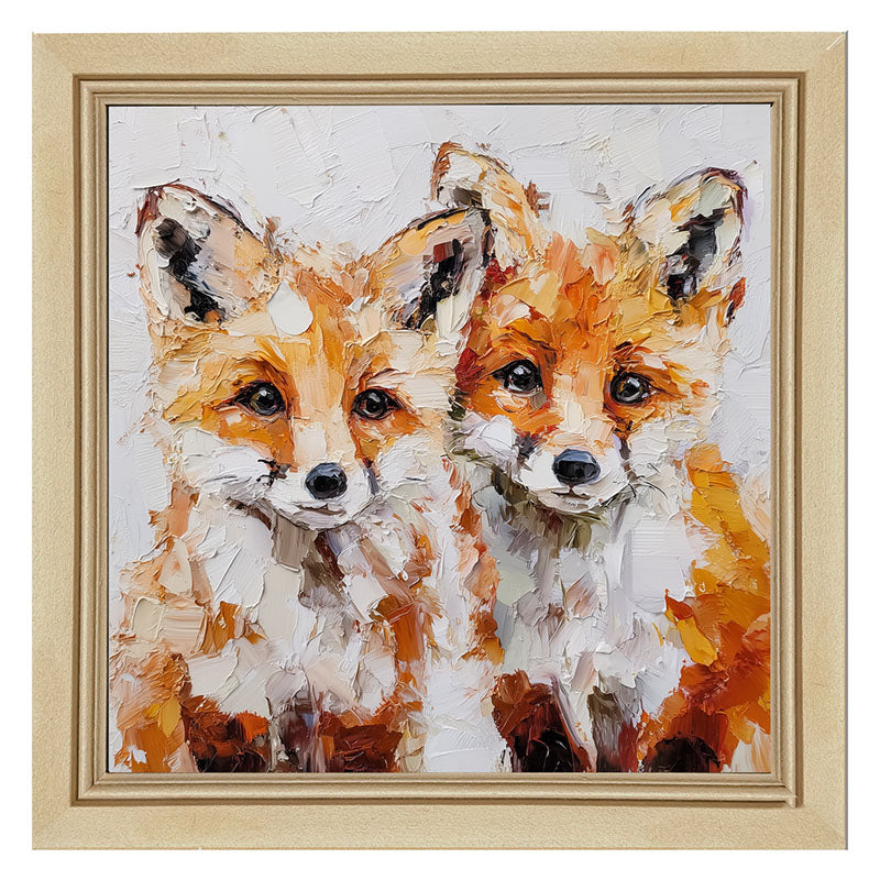 Animal Buddies - Posing Foxes