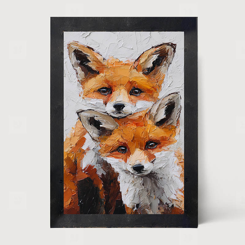 Animal Buddies - Curious Foxes