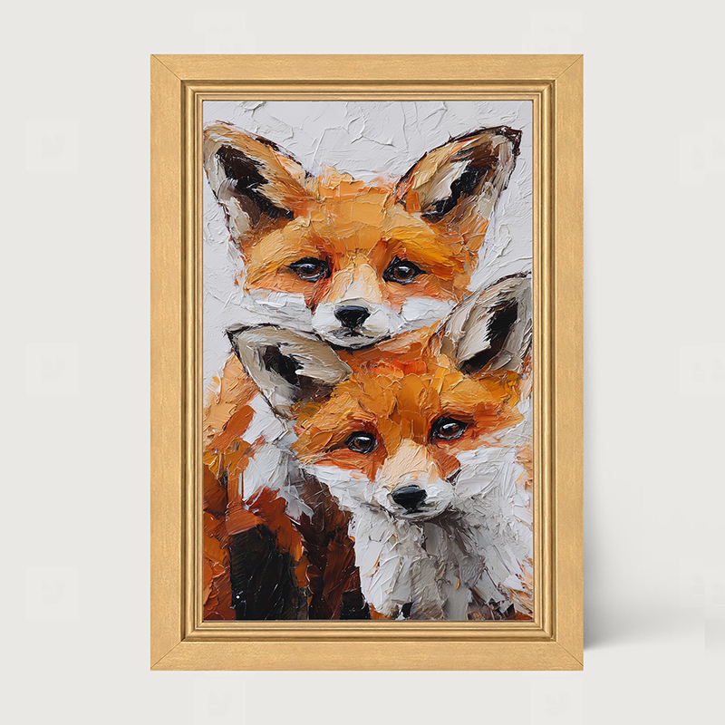 Animal Buddies - Curious Foxes