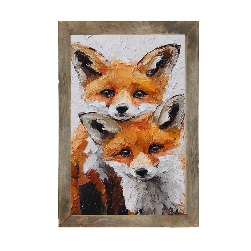 Animal Buddies - Curious Foxes