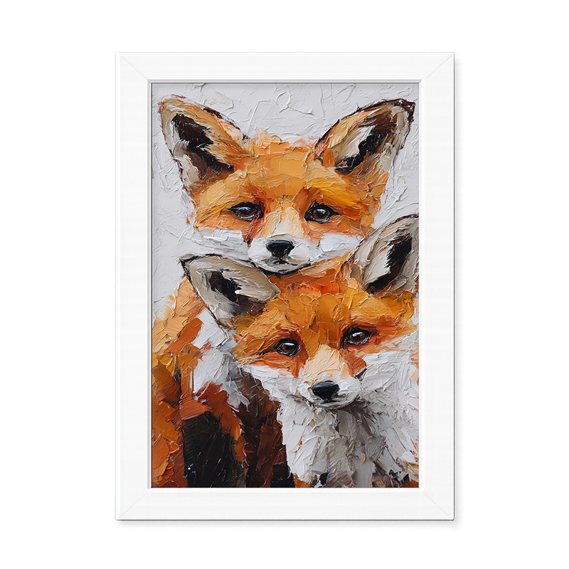 Animal Buddies - Curious Foxes