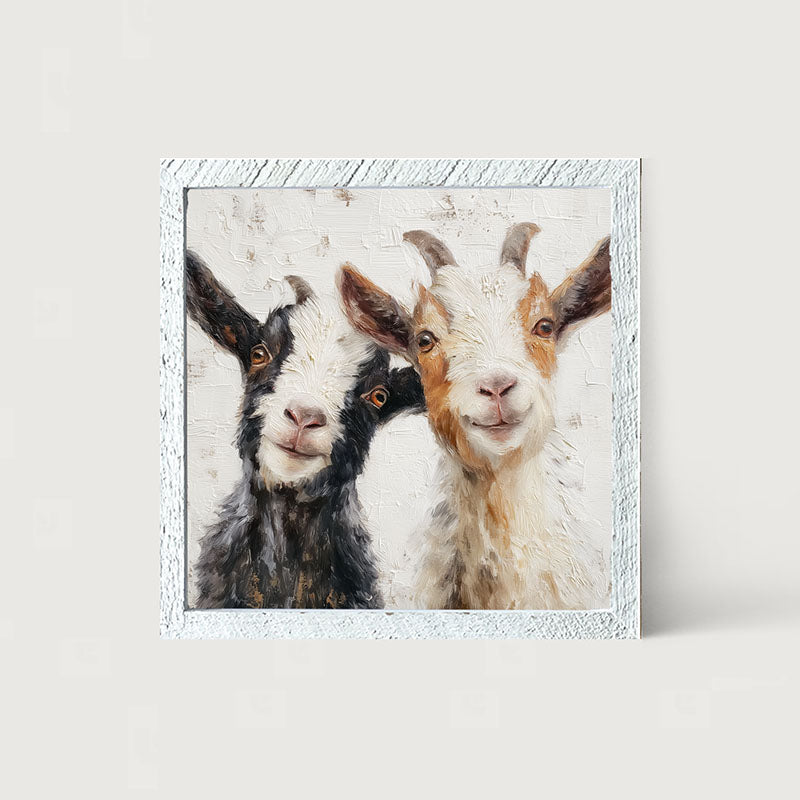 Animal Buddies - Posing Goats