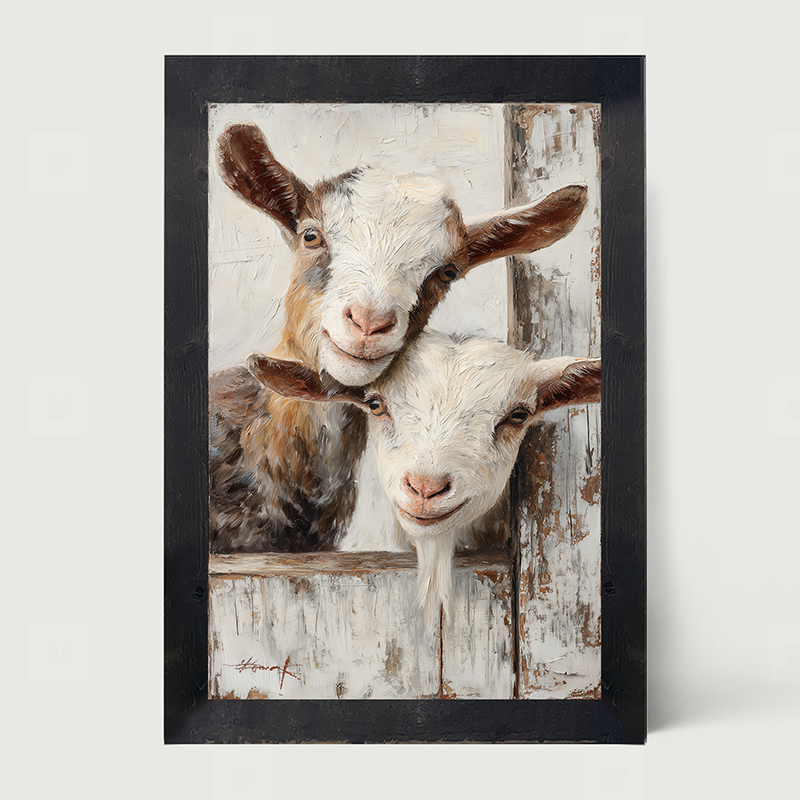 Animal Buddies - Curious Goats