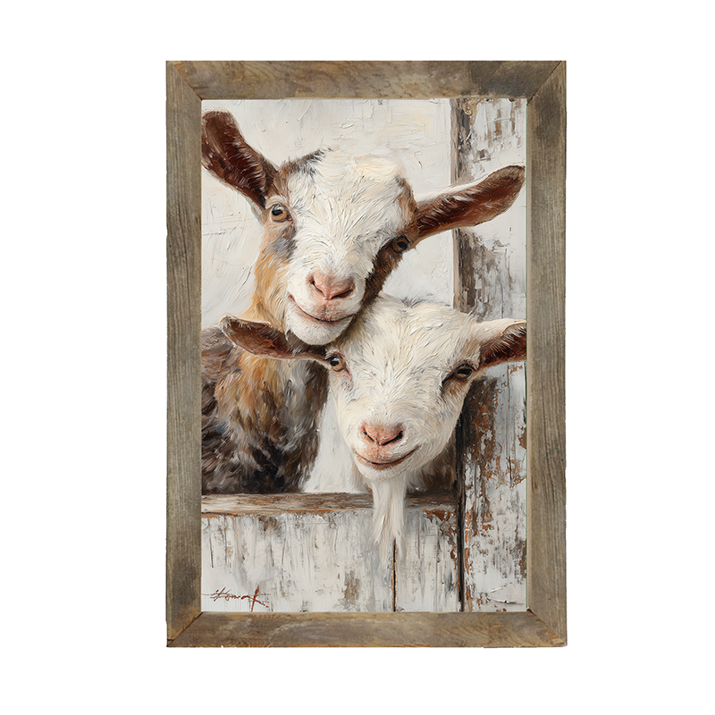 Animal Buddies - Curious Goats