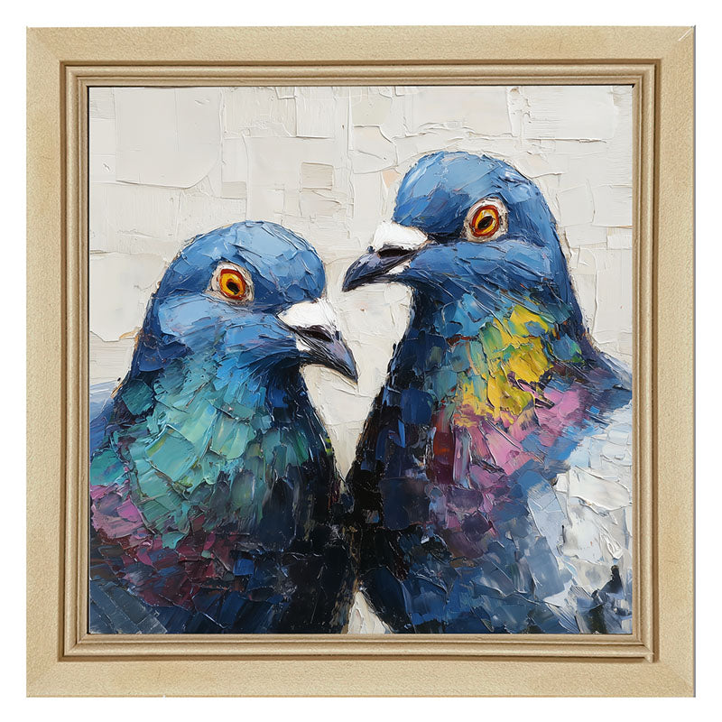 Animal Buddies - Posing Pigeons