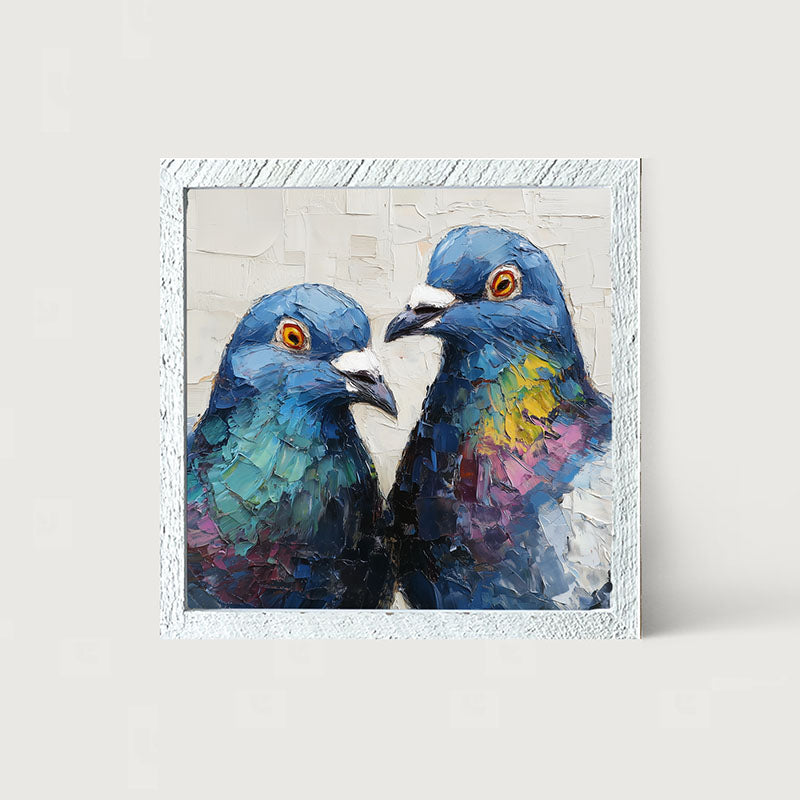 Animal Buddies - Posing Pigeons