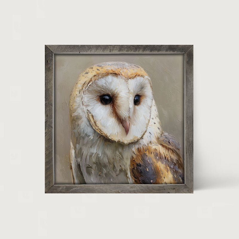 Barn Owl Close-up