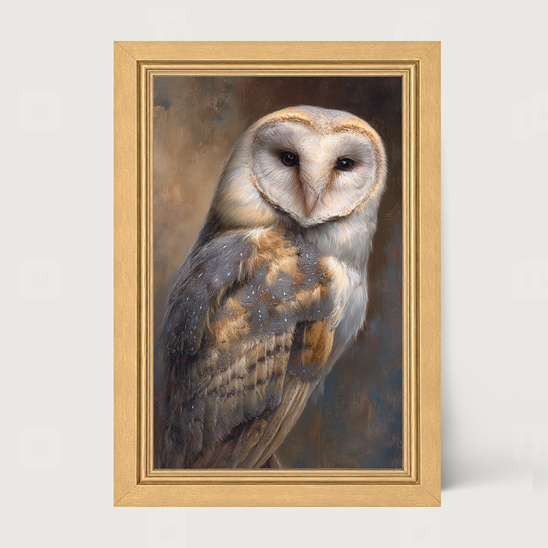 Barn Owl Portrait