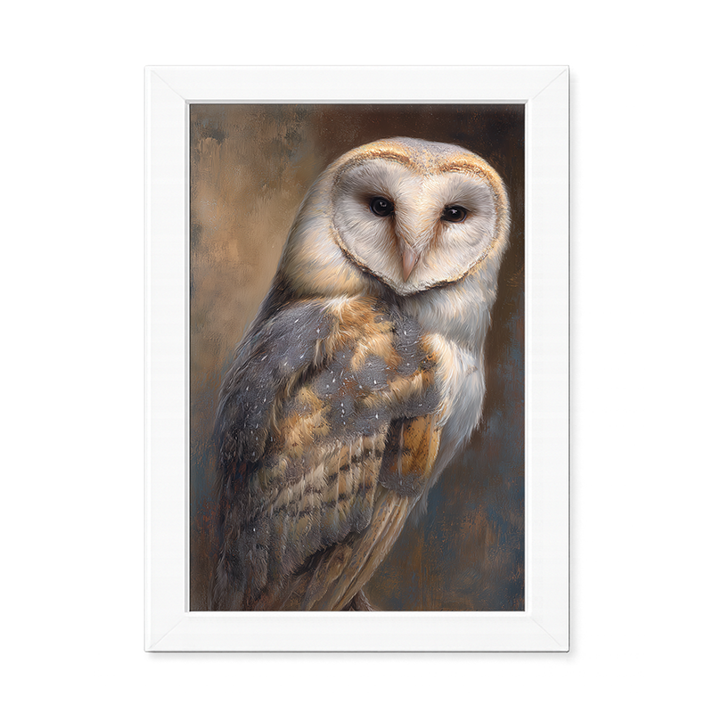 Barn Owl Portrait