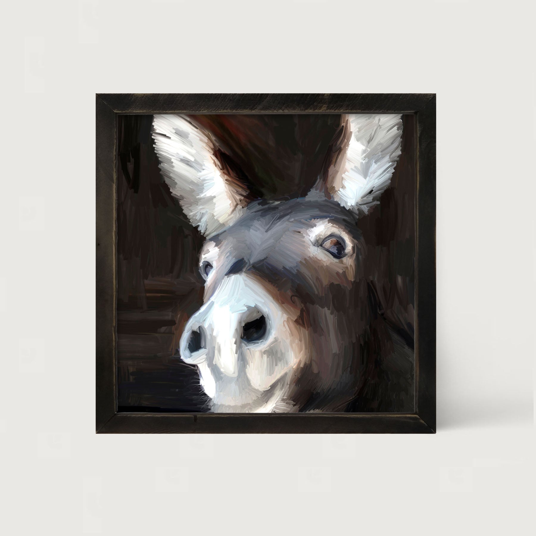 Donkey - Framed art