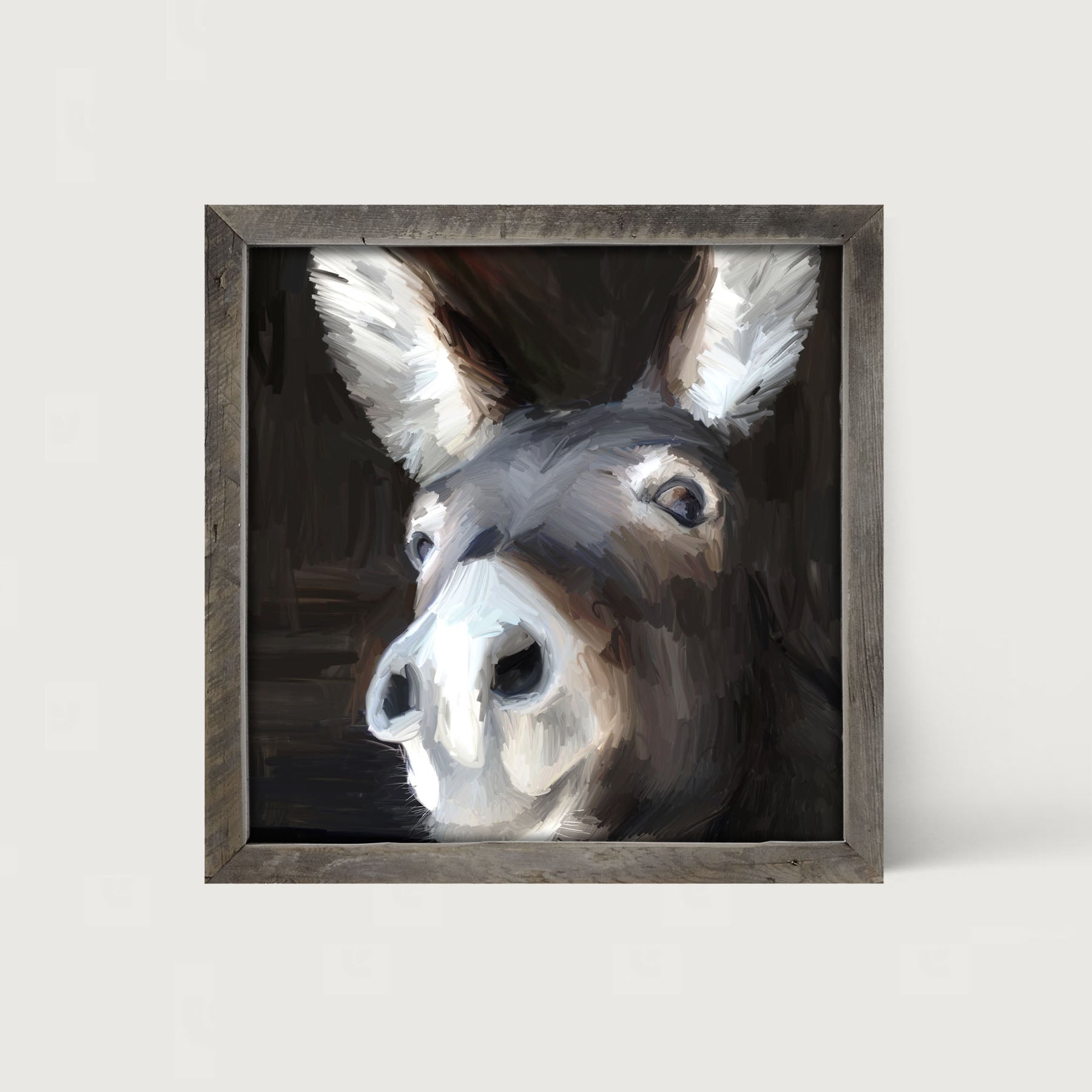 Donkey - Framed art