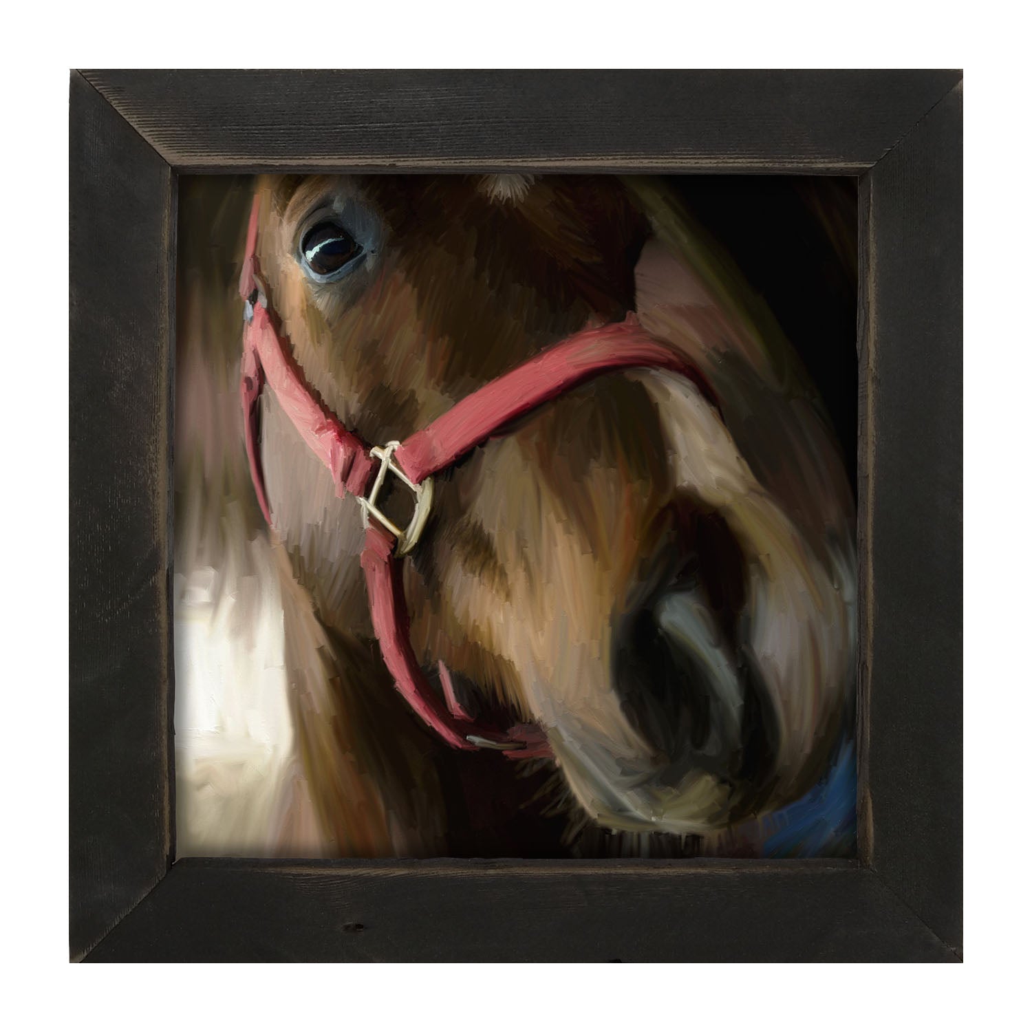 Horse Selfie - Framed art