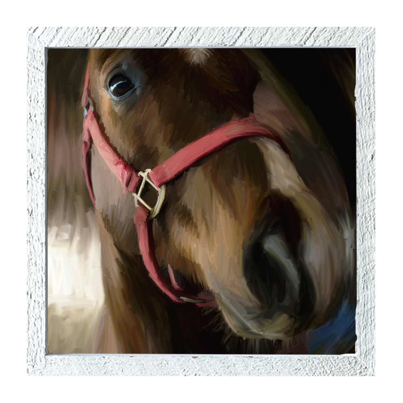 Horse Selfie - Framed art