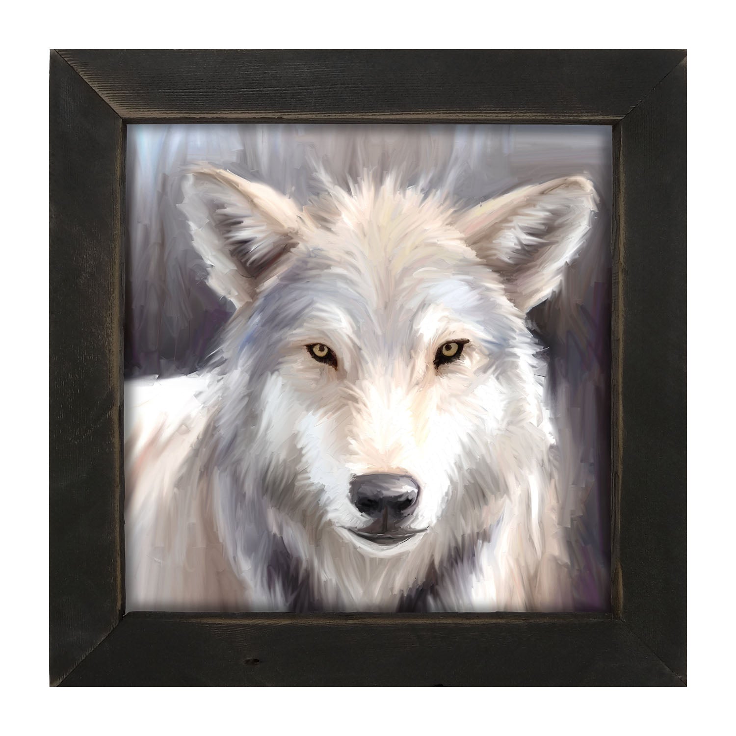 Wolf Portrait - Framed art