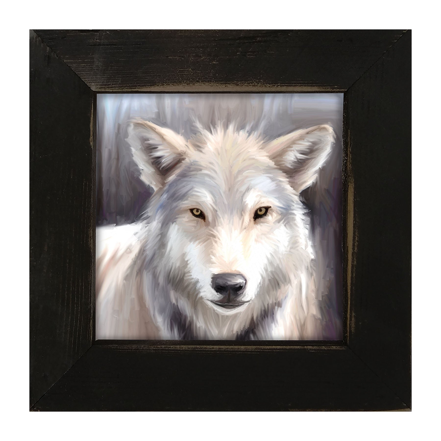 Wolf Portrait - Framed art