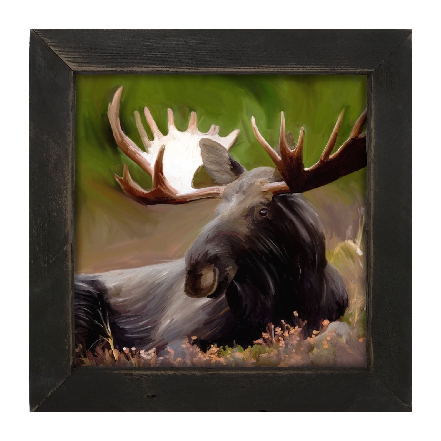 Magnificent Moose - Framed art