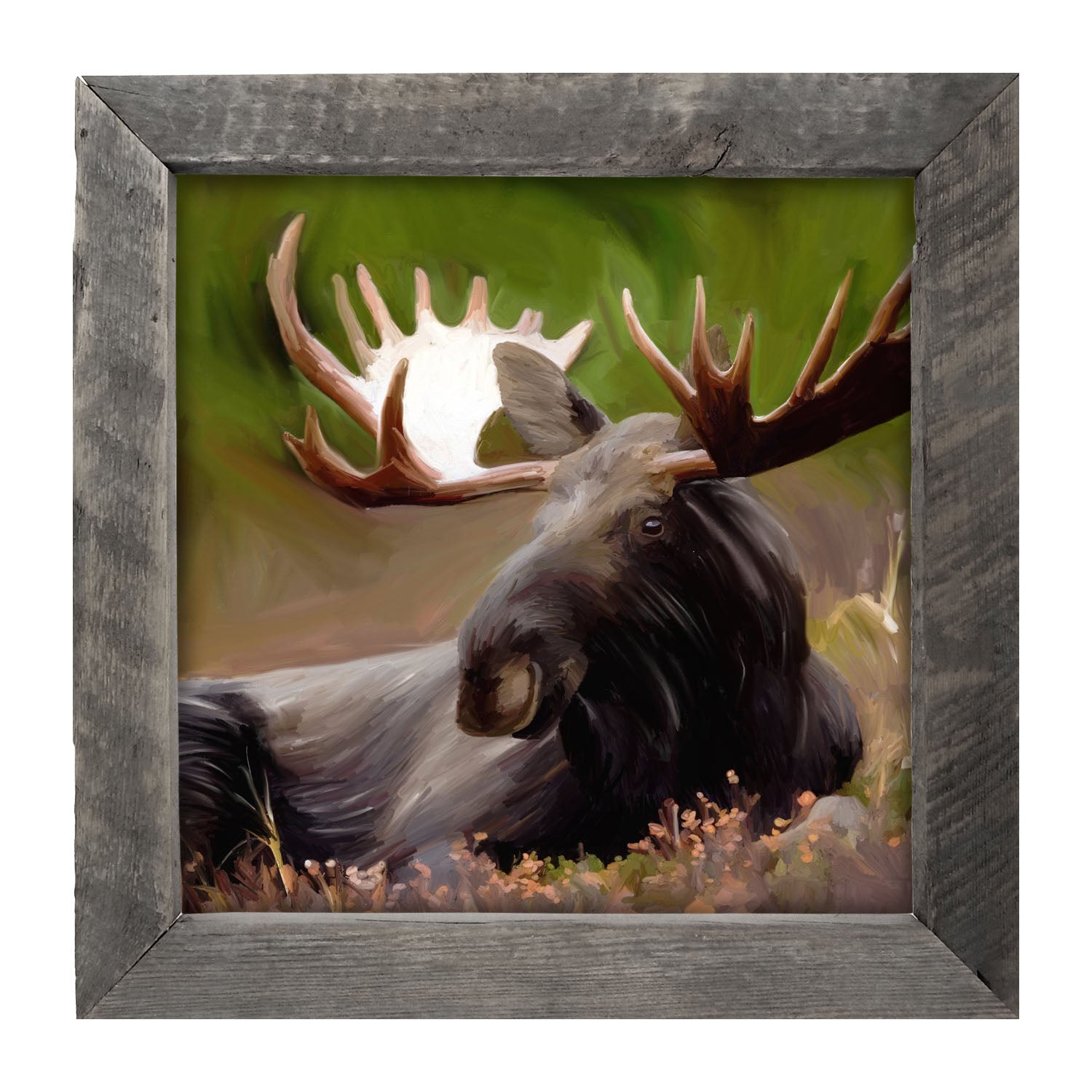 Magnificent Moose - Framed art