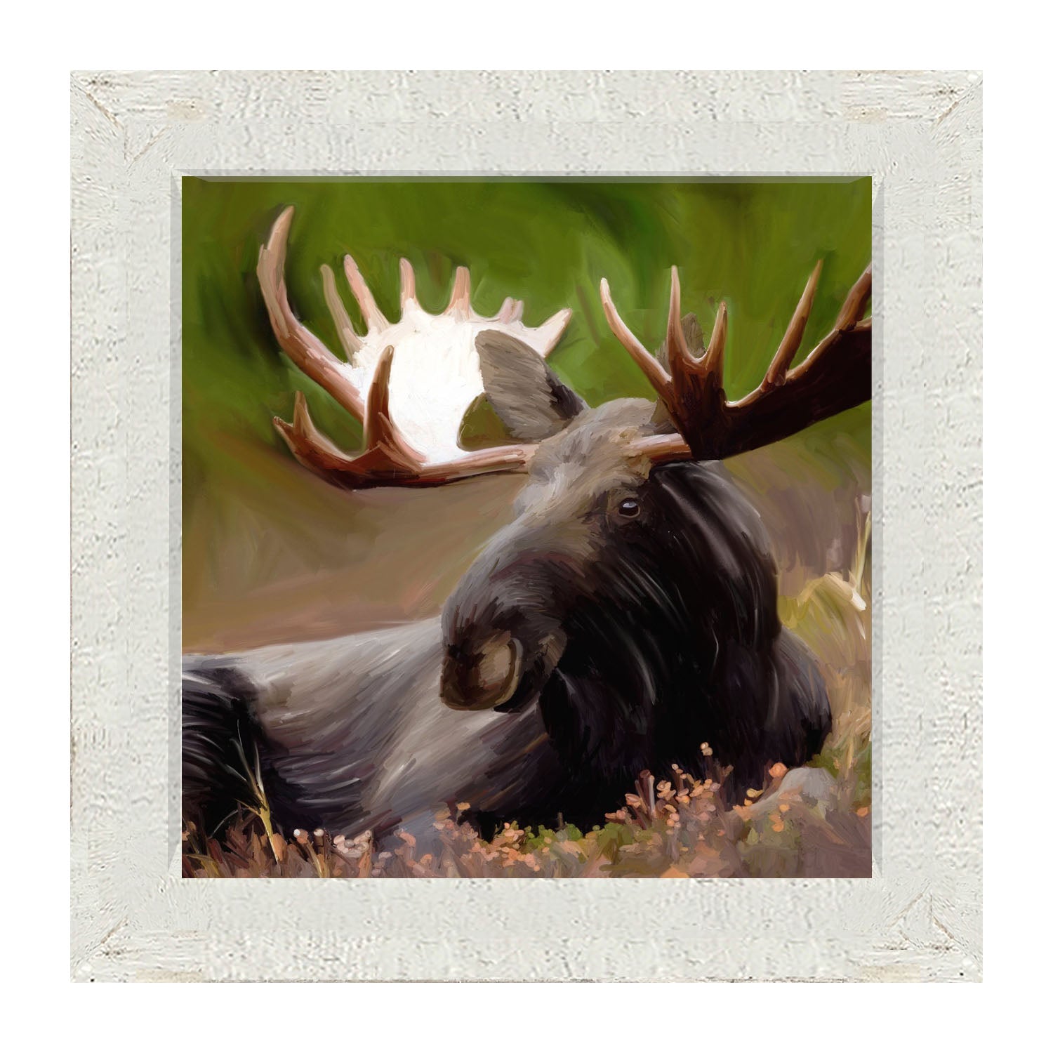 Magnificent Moose - Framed art